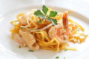 Seafood Pad Thai