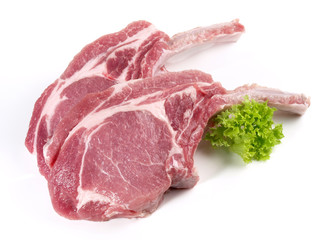 Schweinerückensteaks