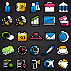 business Color Icons