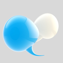 Text bubble conversation icon