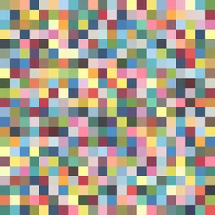 Garden poster Pixel Pixel pattern