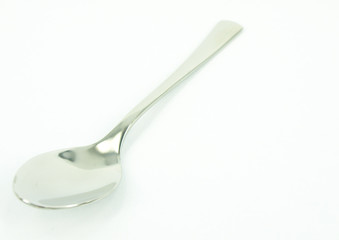 spoon silver isolated