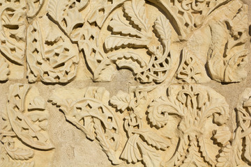 Decorative panel from the Hall of Abd al-Rahman III.