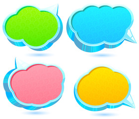 speech bubbles