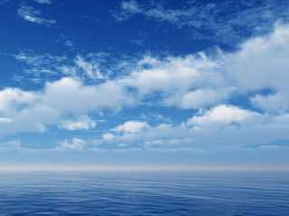 Fototapeta na wymiar Ocean sky