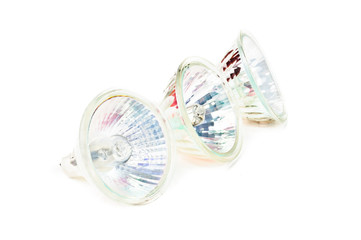 Halogen bulb triangular shape