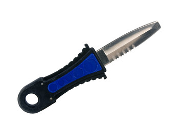 dive knife isolated