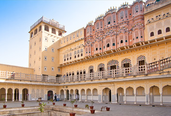 Obraz premium Hawa Mahal is a palace in Jaipur