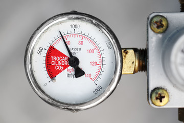 Gauge closeup