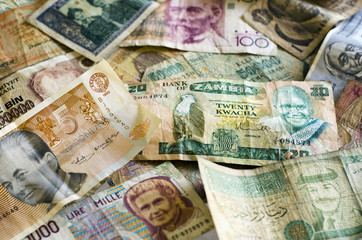 Banking Money Exchange - Old Notes