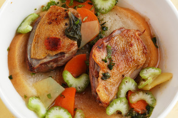 Zuppa di carne e verdure Meat and vegetable soup