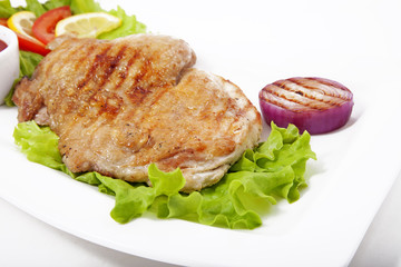 Meat with vegetables