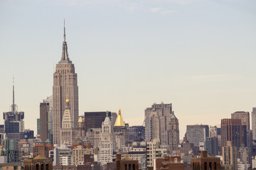 Fototapeta na wymiar New York City Skyscrapers
