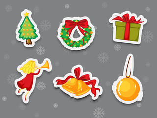 Sticker collection of presents