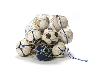 Crédence de cuisine en verre imprimé Sports de balle Soccer Balls