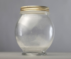 Glass jar