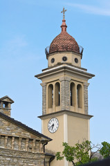 Fototapeta premium Church of St. Bernardino. Bettola. Emilia-Romagna. Italy.