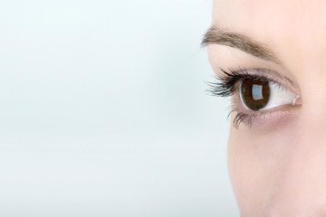 Woman eye