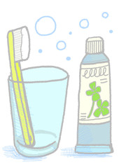 歯磨きでお口も健康に