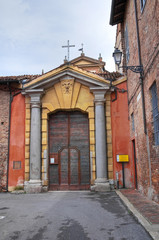 Fototapeta na wymiar Św Sykstus kościoła. Piacenza. Emilia-Romagna. Włochy.