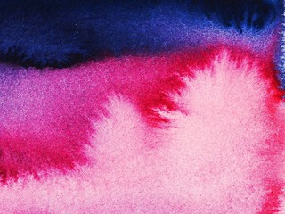 Abstract watercolor painting