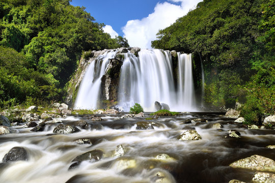 Cascade du bassin Nicole , Ile de la R&eacute;union