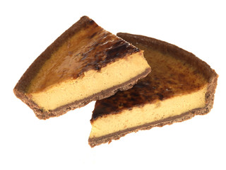 Irish Cream Tart Portions