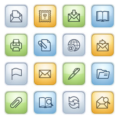 Color buttons with contour icons 2