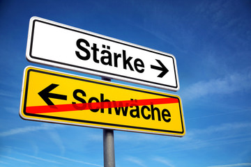 Stärke und Schwäche