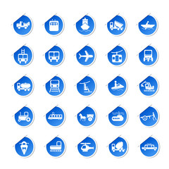 Sticker of Transport Icon