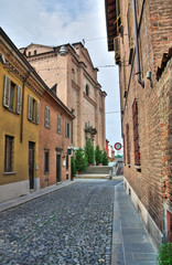 Obraz premium Church of Holy Sepulchre. Piacenza. Emilia-Romagna. Italy.