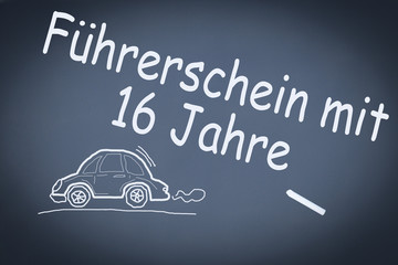 Führerschein mit 16 Jahre
