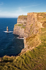 Fototapeta na wymiar The Cliffs of Moher in County Clare - Ireland.