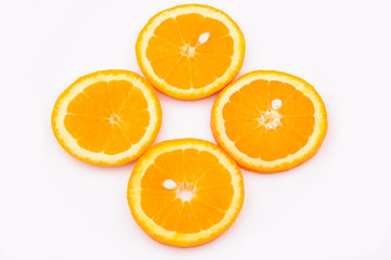 Oranges slices