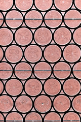 Historische Fensterscheibe