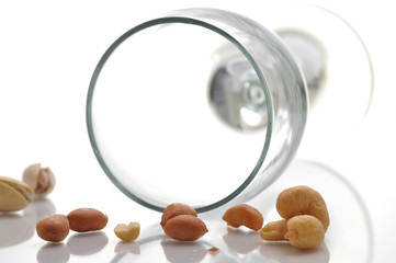 Glass and nuts