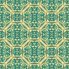 vector vintage seamless floral pattern