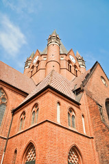 Fototapeta na wymiar Detail Pauluskirche
