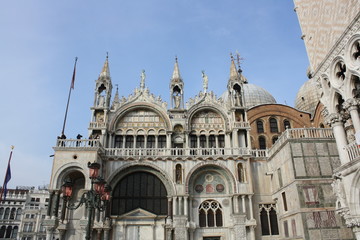 Fototapeta na wymiar Plac Świętego Marka w Wenecji (Włochy)
