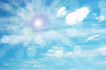 Sunny skies spot