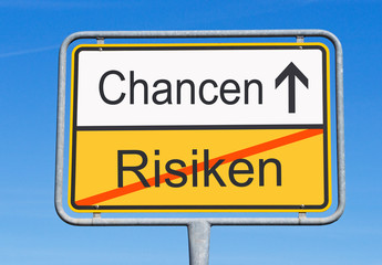 Obraz premium Chancen statt Risiken