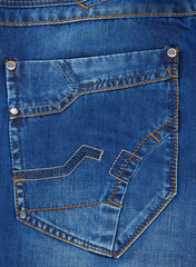 jeans blue pocket texture