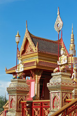 Fototapeta premium Thai Angel in The Royal Crematorium in Bangkok