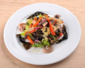 beautiful and tasty food on a plate