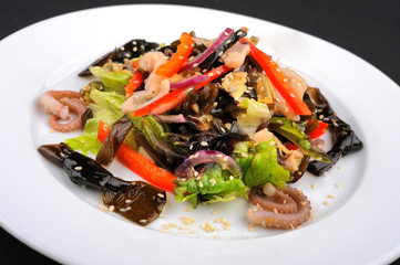 beautiful and tasty food on a plate