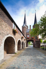 Fototapeta na wymiar Brama Wschodu w Delft - Holandia
