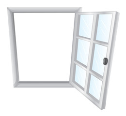 Single window frame