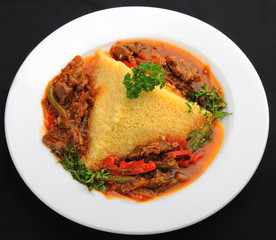 beautiful and tasty food on a plate
