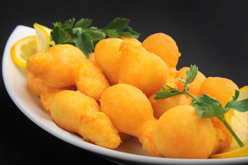 beautiful and tasty food on a plate