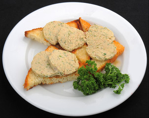 beautiful and tasty food on a plate